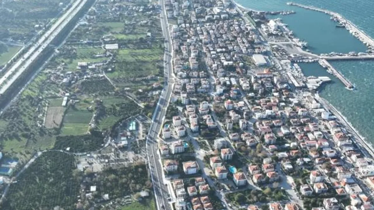 İzmir Güzelbahçe’de trafik rahatlıyor