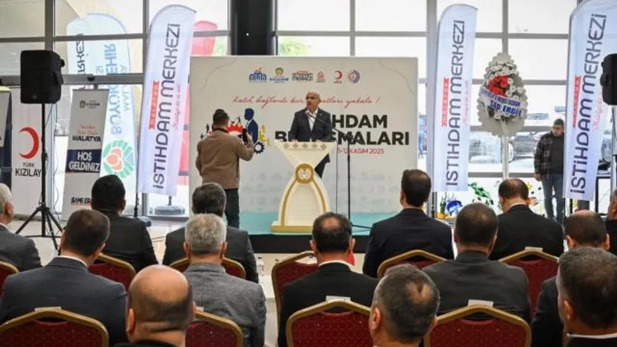 Malatya İstihdam Fuarı kapılarını açtı