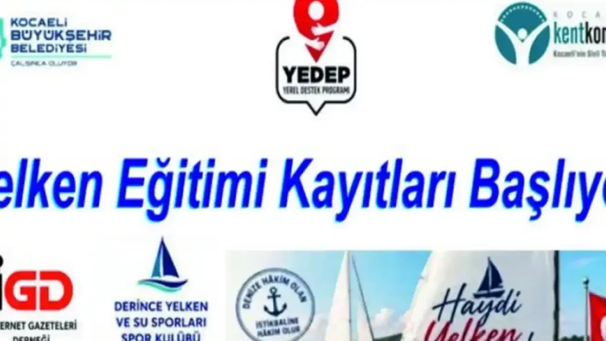 Türkiye’de bir ilk hayata geçiyor… “Haydi Yelken Basın!” için kayıtlar başlıyor