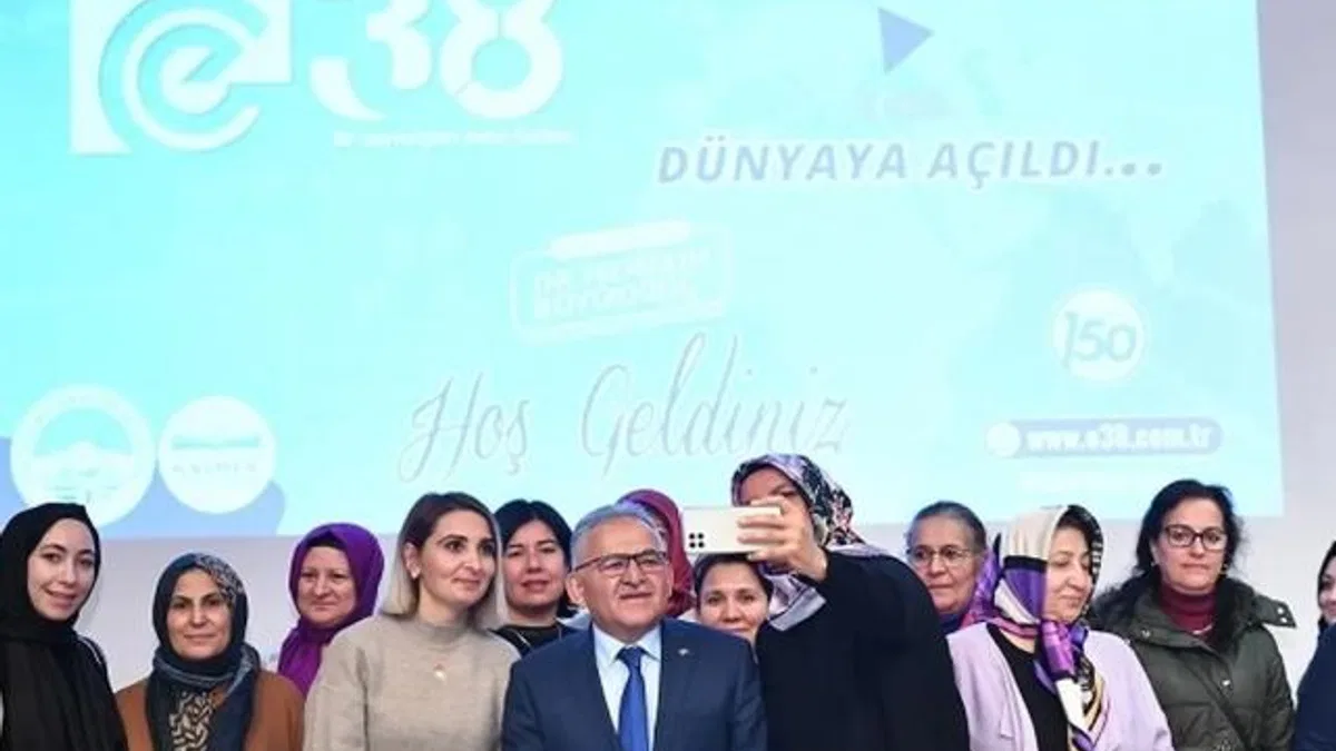 Kayseri Büyükşehir’den kadınlara özel projeler