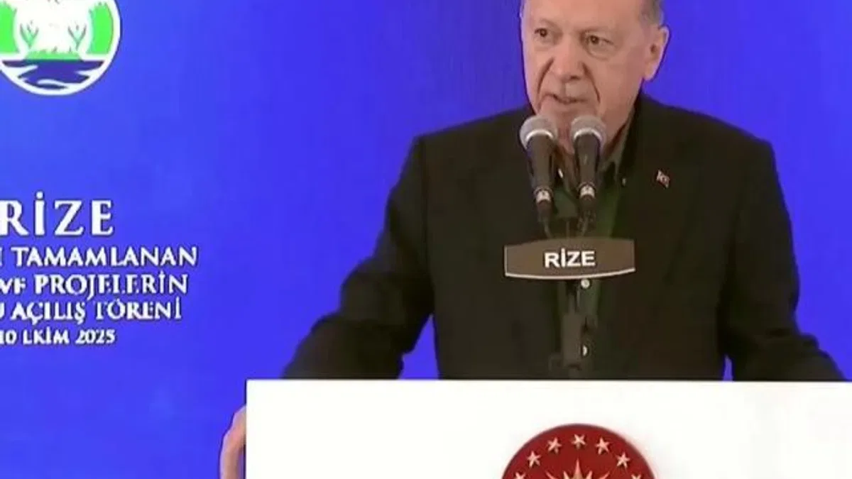 Cumhurbaşkan Erdoğan sözü Rize’den verdi: Gazze’ye yardım ve yeniden imar sözü