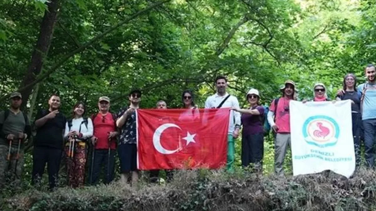 Denizlililer doğada nefes aldı