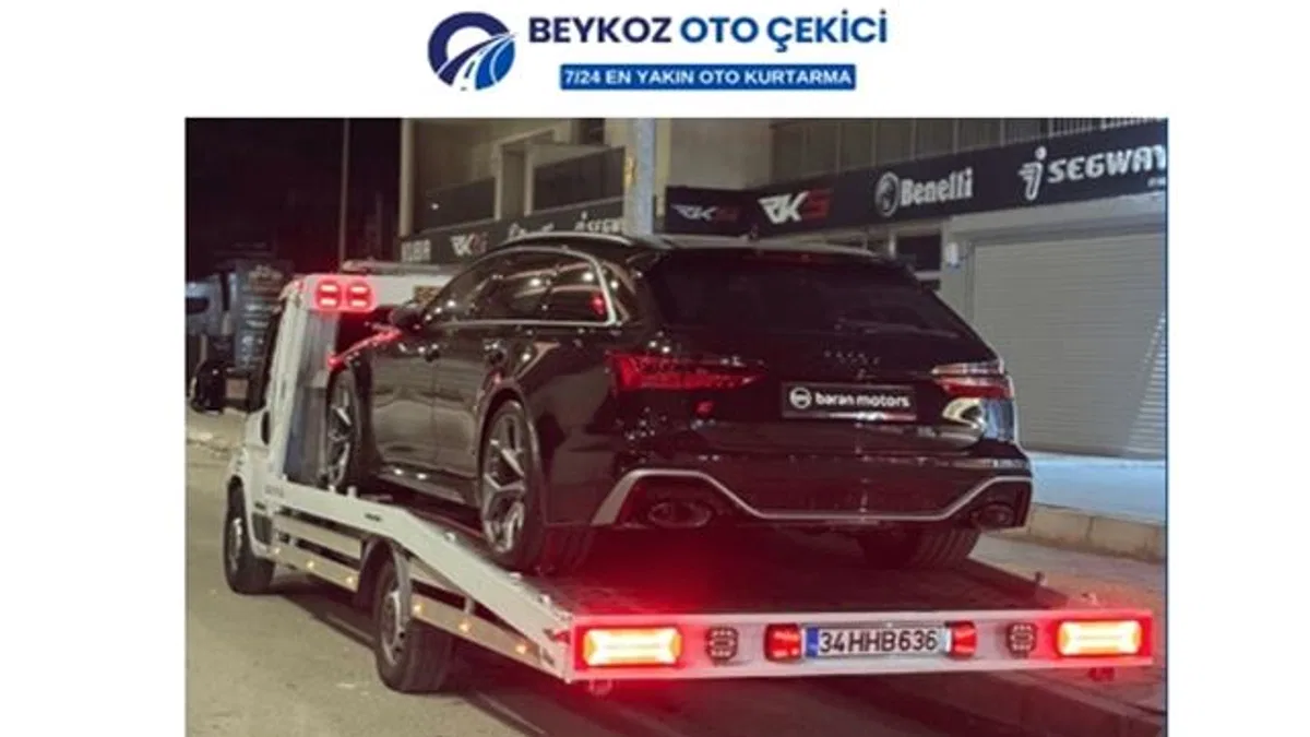 Beykoz Çekici Hizmeti ile Yolda Kalan Araçlara Hızlı Müdahale