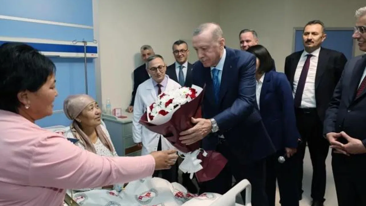 TİKA destekli Bişkek Kırgız-Türk Dostluk Devlet Hastanesi açıldı