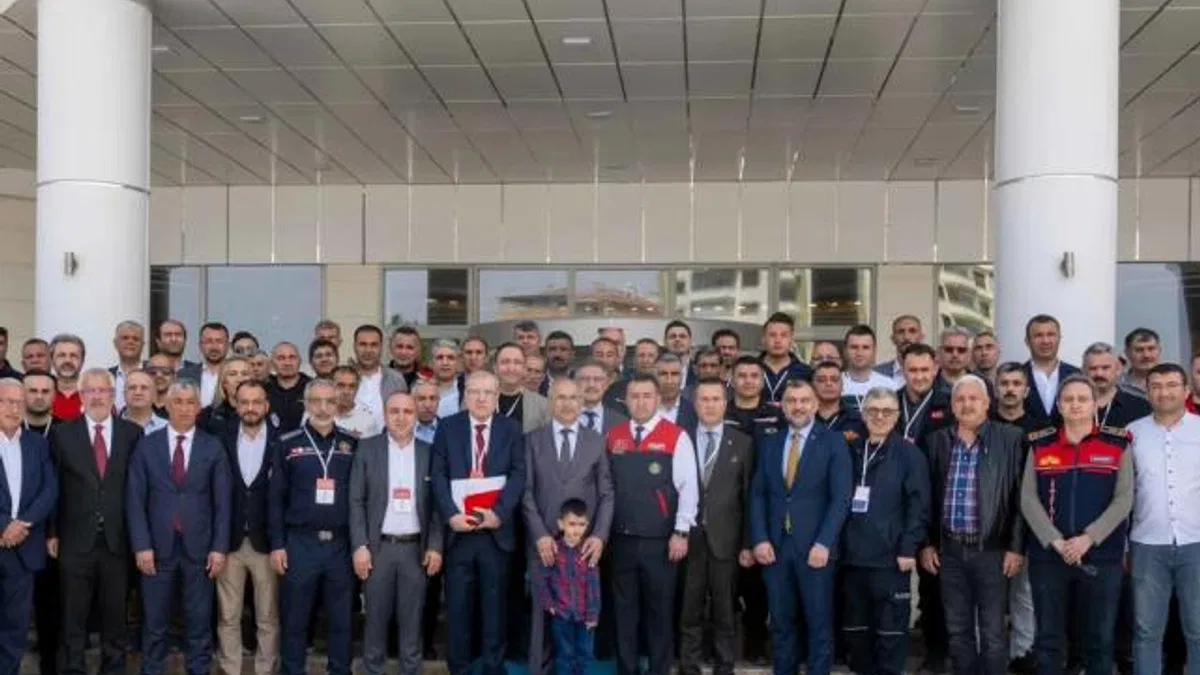 81 ilin itfaiyecileri Malatya’da toplandı