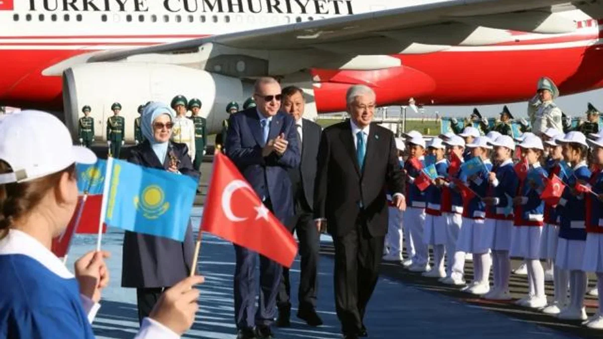 Cumhurbaşkanı Erdoğan Astana’da