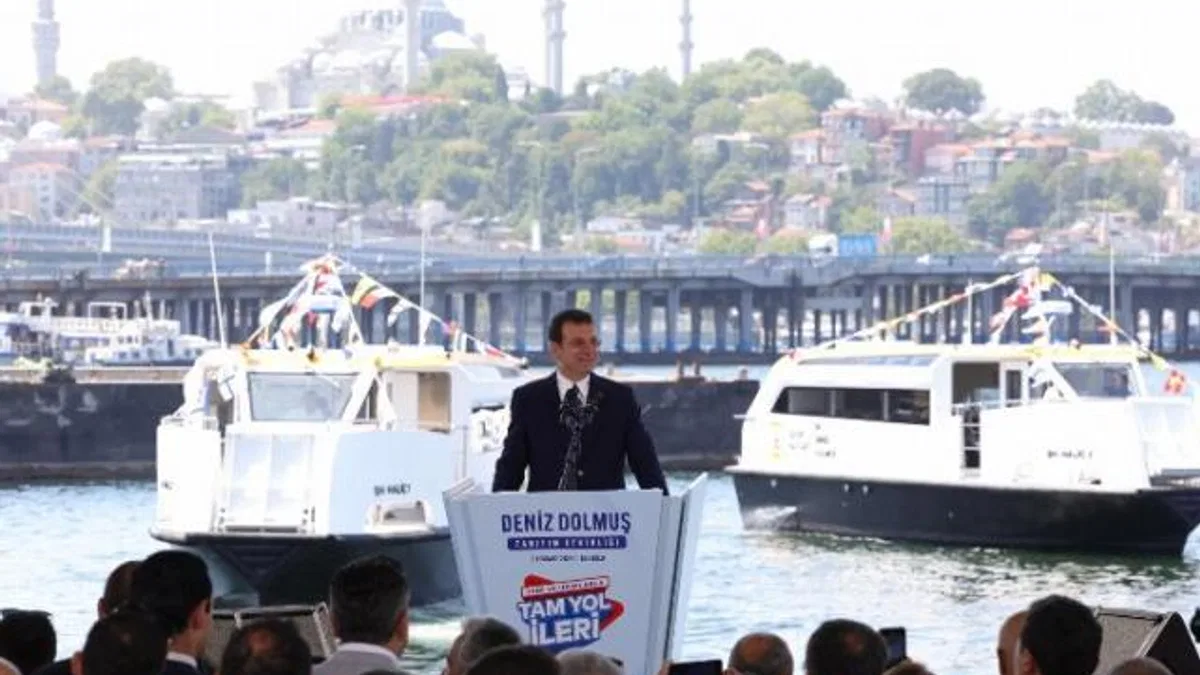Tarihi Tersane’den yeni hediye: Deniz Dolmuş