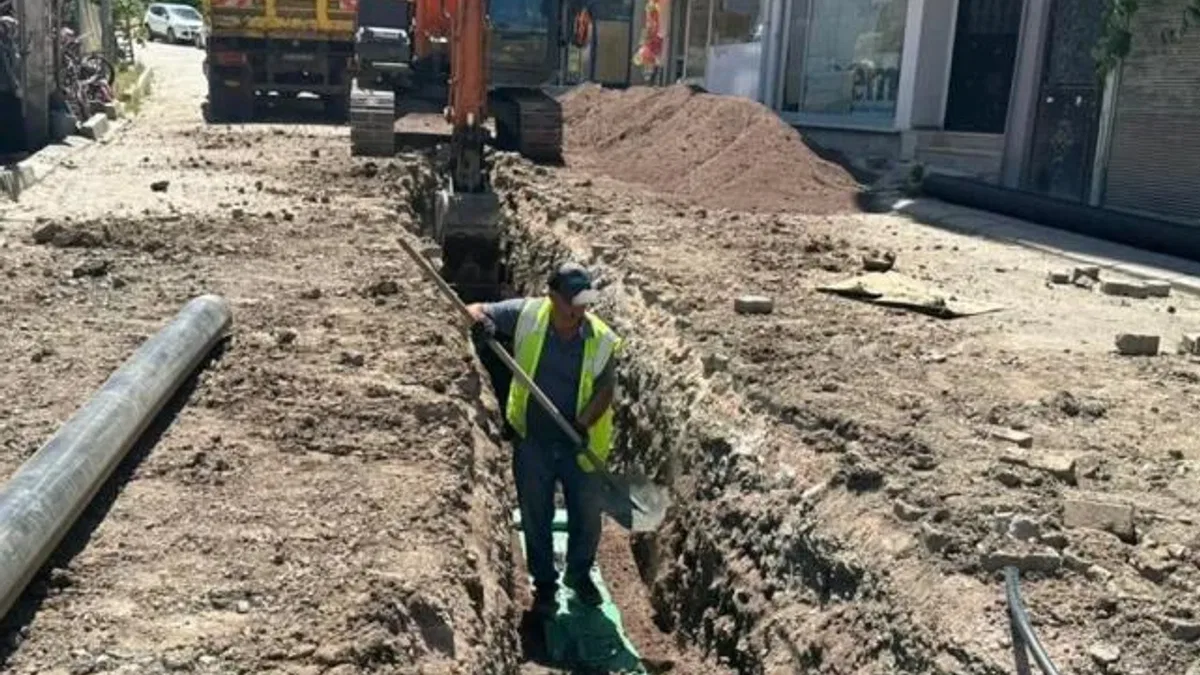Ordu Büyükşehir, Aybastı’nın altyapısını sil baştan yeniliyor