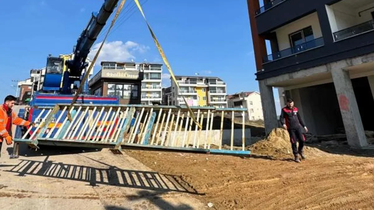 Kocaeli Büyükşehir’in kent estetiğine katkısı sürüyor