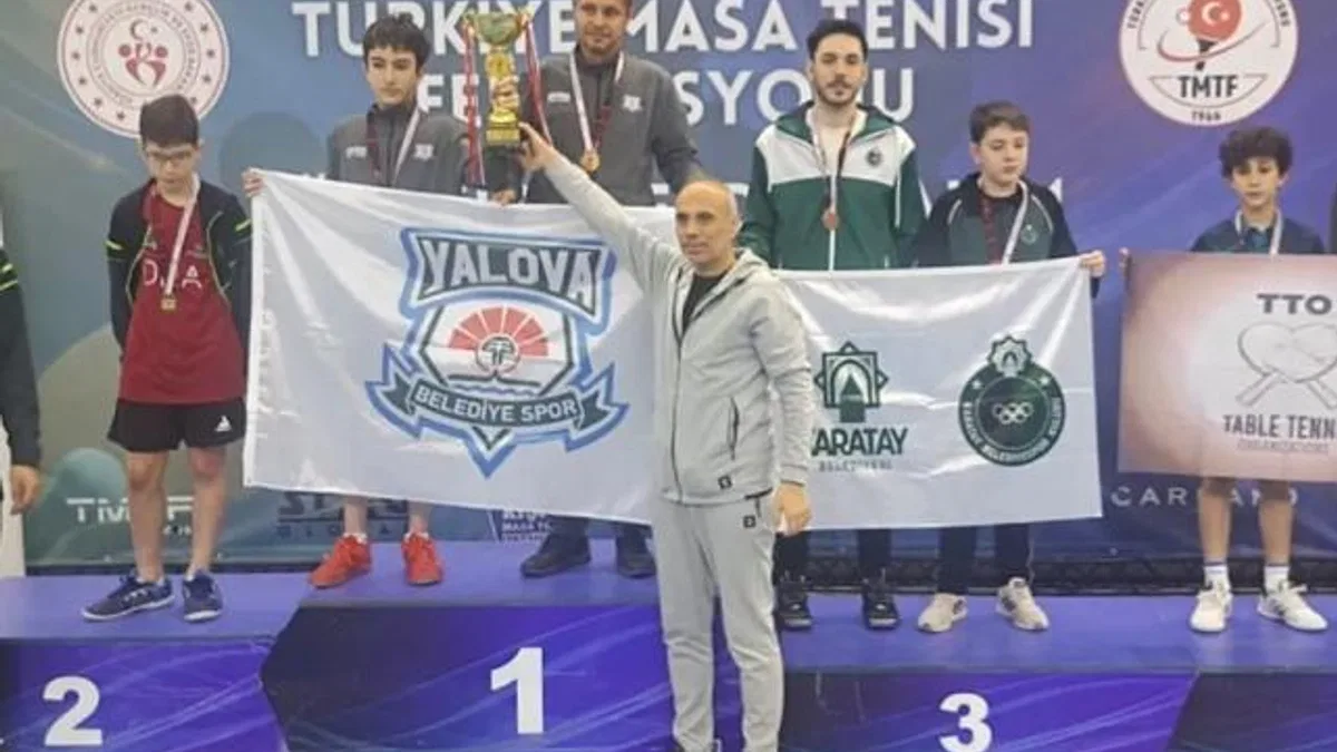 Konya’da masa tenisi ve halterde Karatay rüzgarı