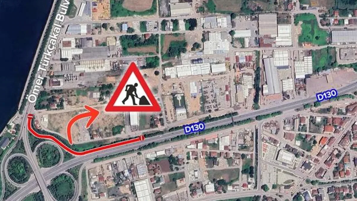 Kocaeli Yuvacık Kavşağı’nda trafik düzenlemesi