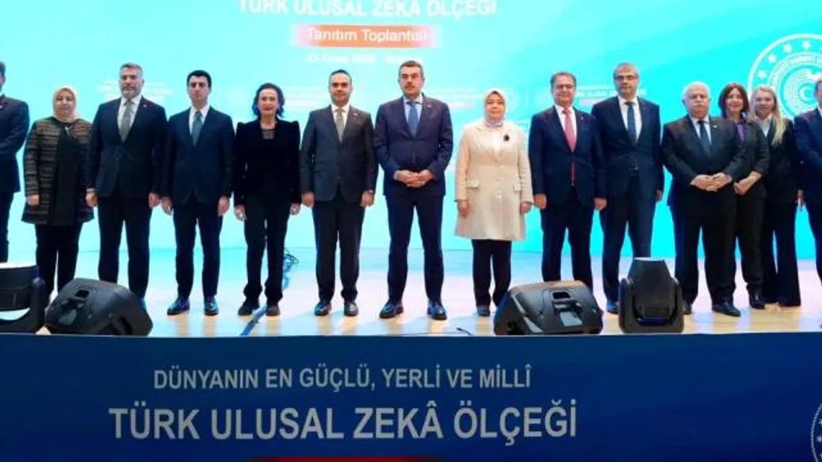 Türkiye’nin ilk yerli zeka testi ‘TUZÖ’ tanıtıldı