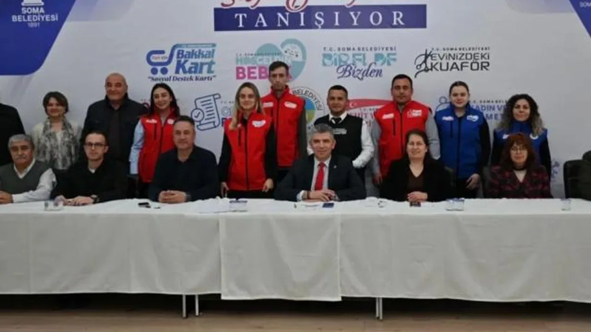 Manisa Soma, sosyal belediyecilikle tanışıyor