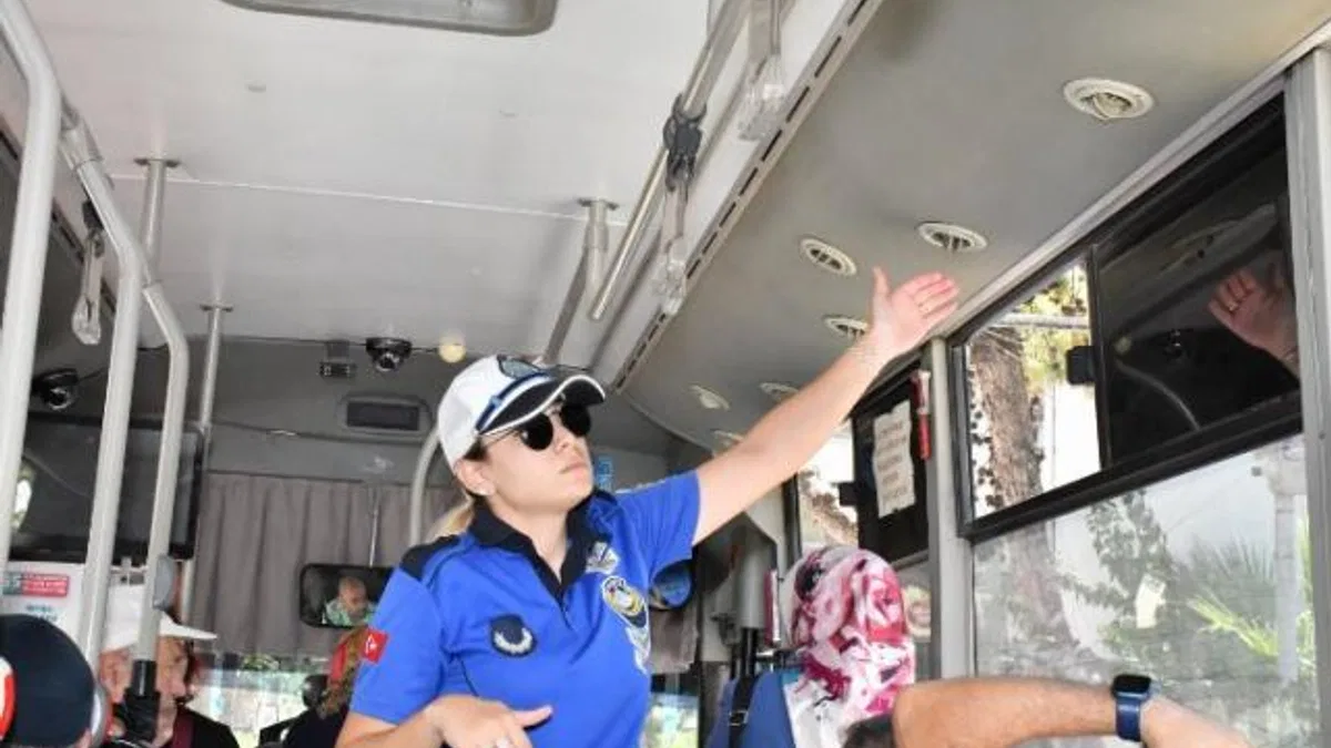 Manisa’da otobüslerde klima denetimi