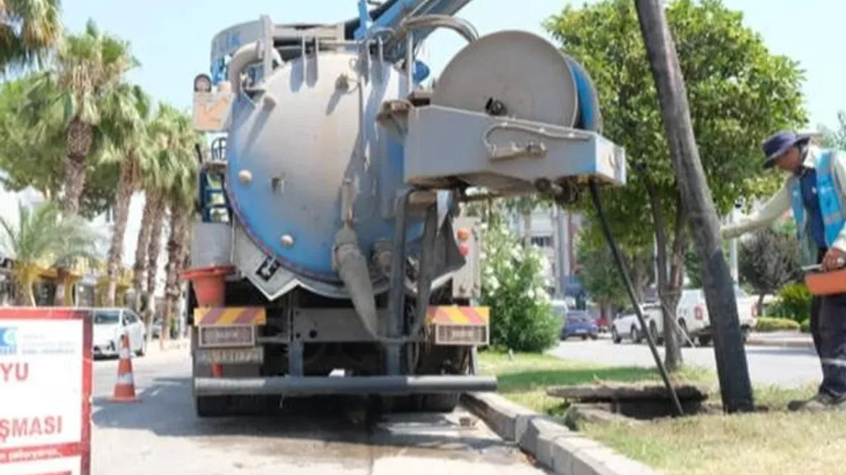 150 kilometrelik yağmursuyu hattında kapsamlı temizlik