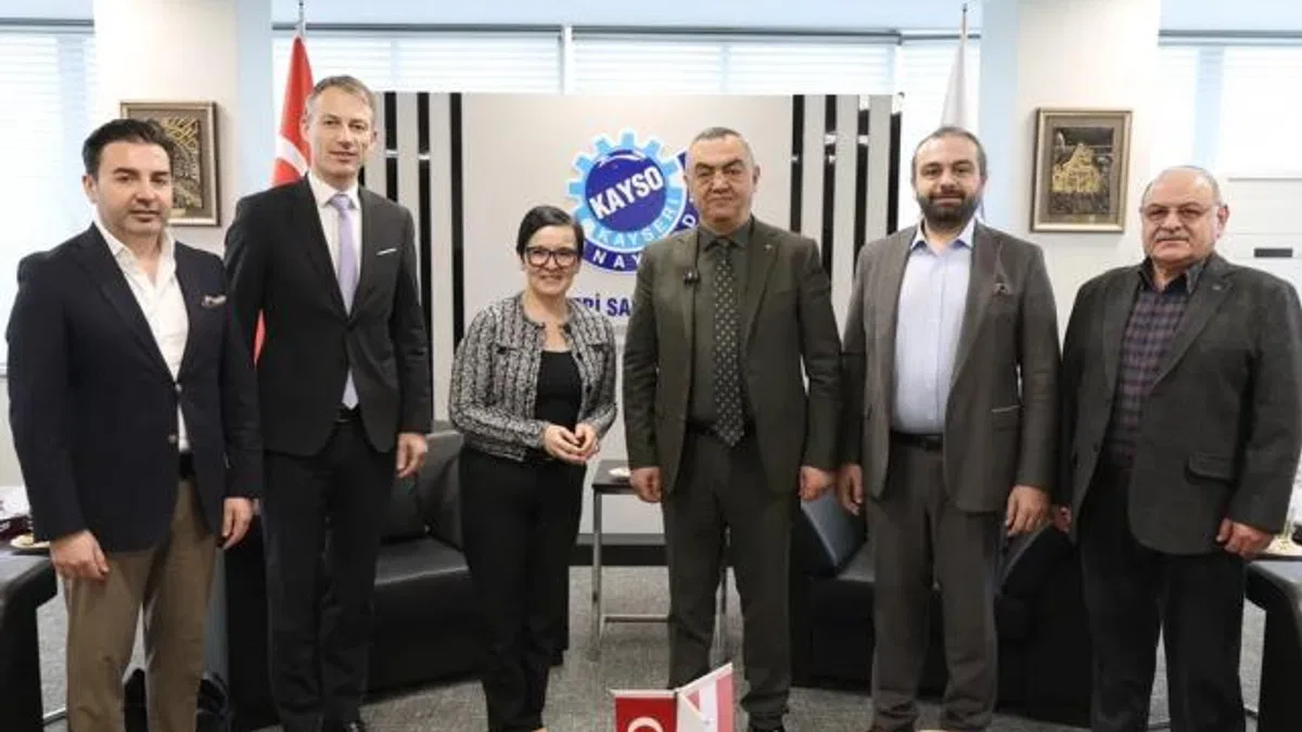 KAYSO Avusturya Büyükelçisi’ni ağırladı
