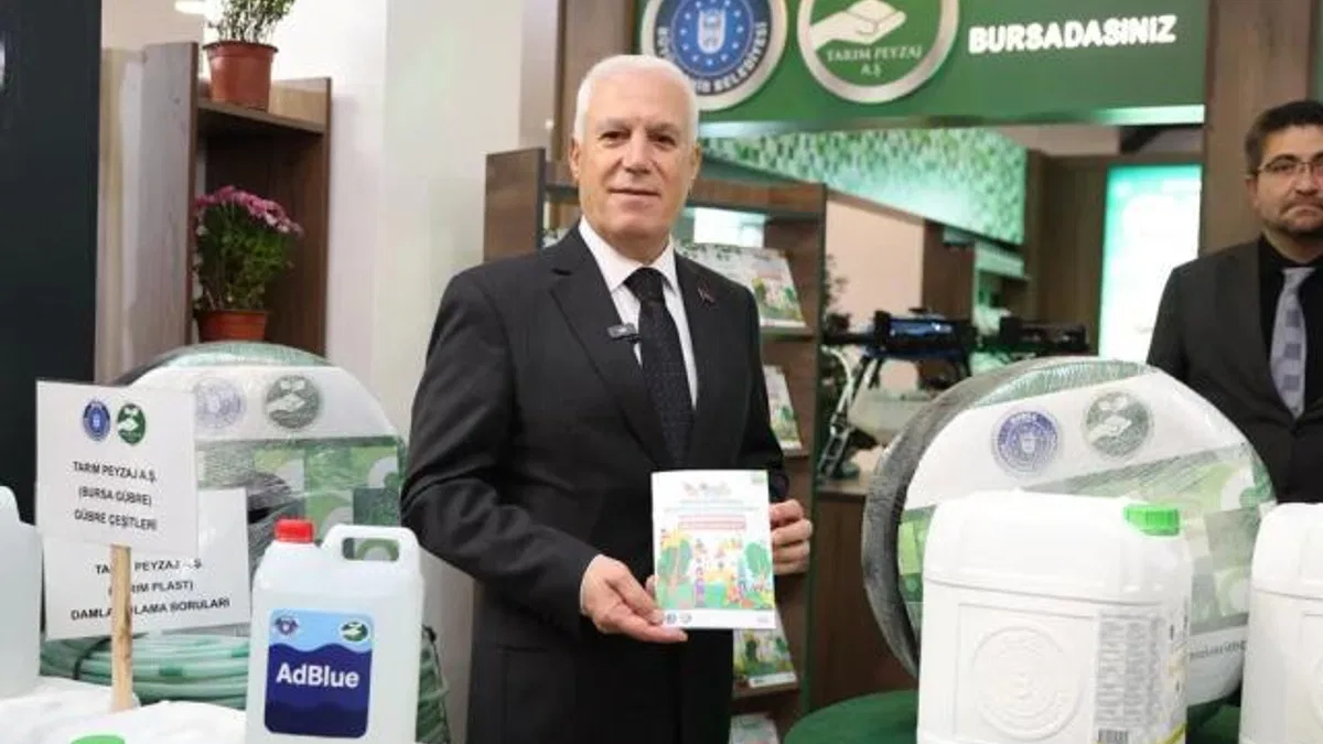 Bursa Büyükşehir’in projeleri Bursa Tarım Fuarı’na damga vurdu