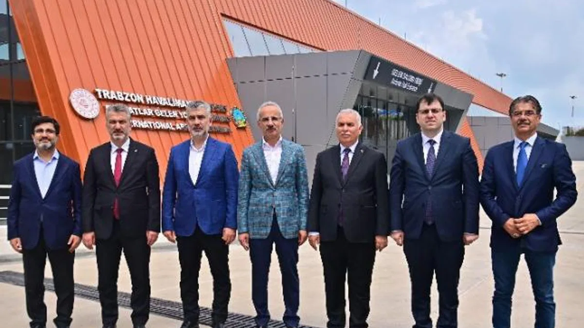 Trabzon’da yeni havalimanı ile ilgili yerinde inceleme