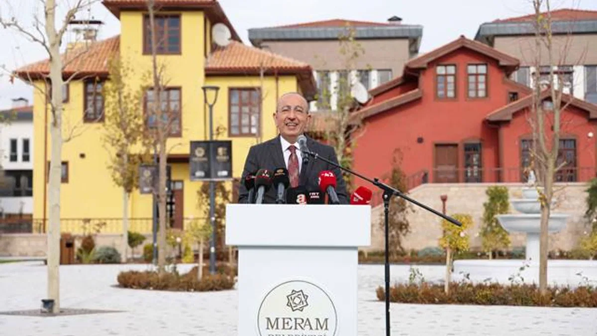 Türkiye’nin ikinci en büyük projesi Konya’da Meram’da görücüye çıktı