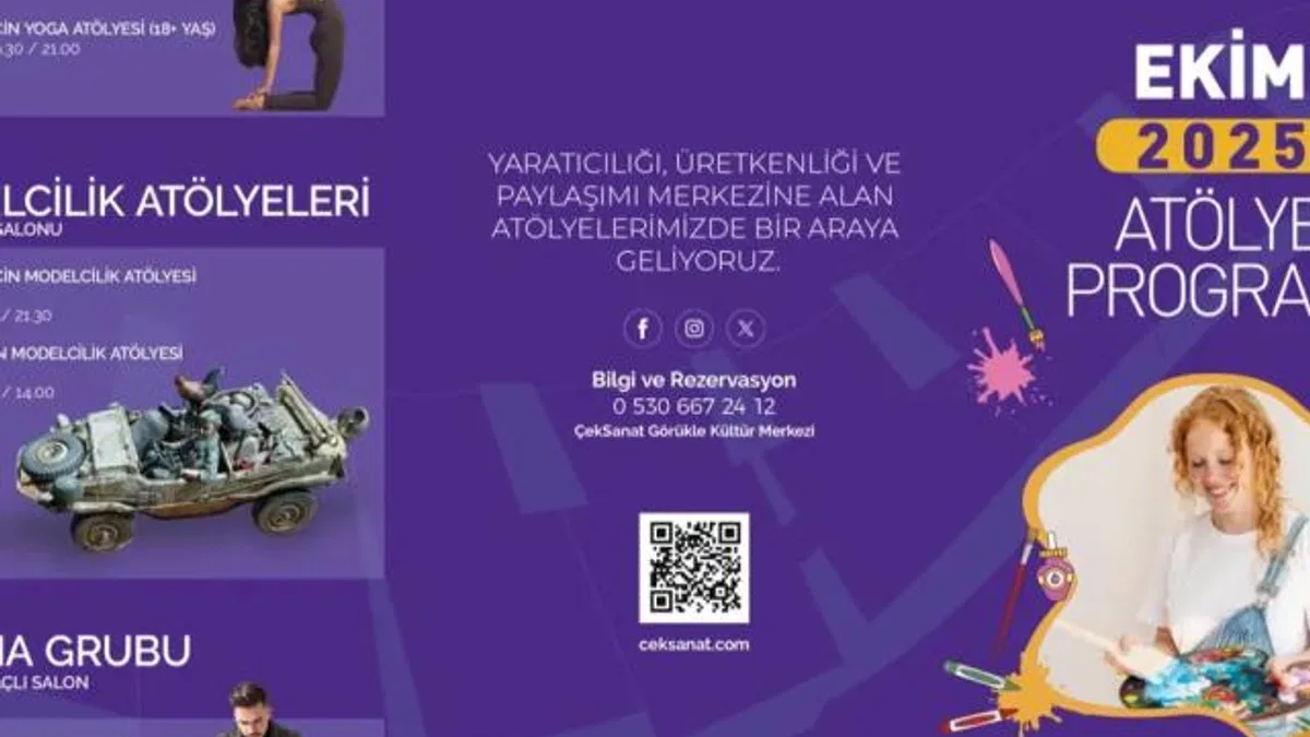 ÇEKSANAT Bursa Görükle Kültür Merkezi sezonu açıyor