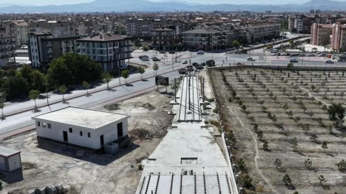 Konya’da raylı bağlantı yıl bitmeden tamamlanacak