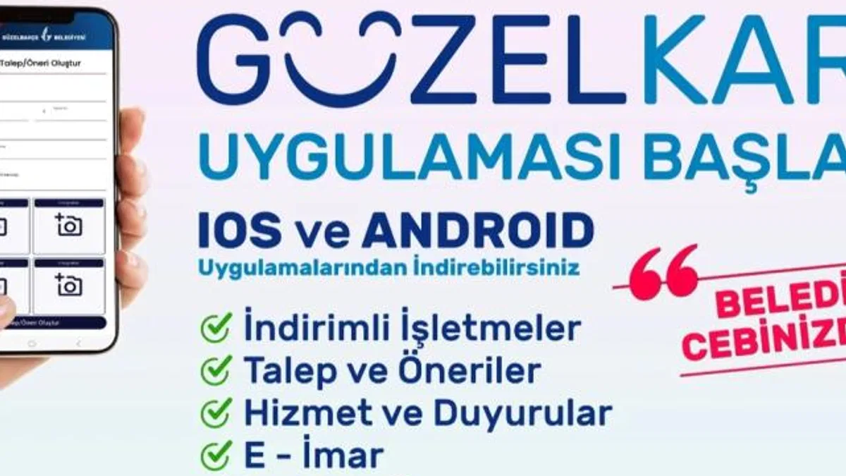 İzmir Güzelbahçeli vatandaşlara mobil hizmet