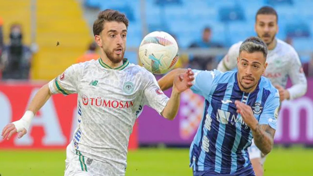 Adana Demirspor 0-1 Tümosan Konyaspor (Maç Sonucu) Konya Adana’da tek attı 3 puan aldı!