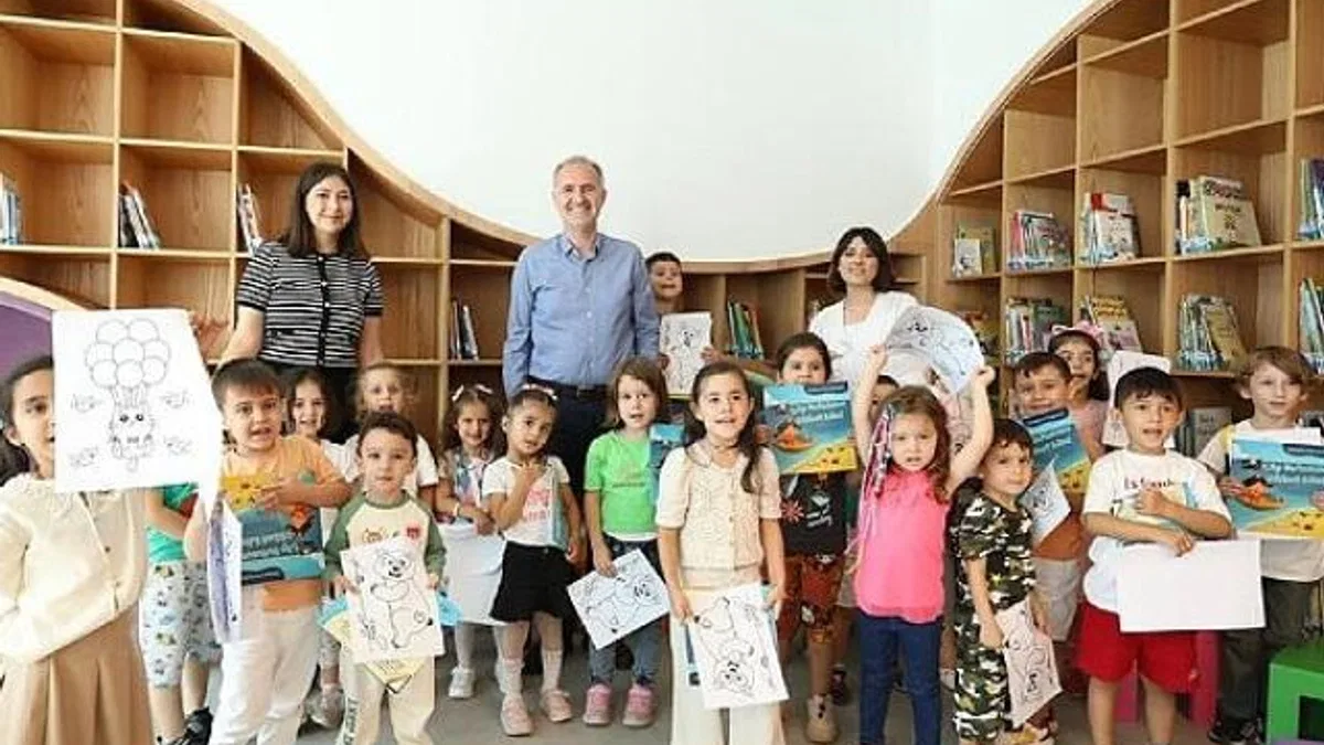 İnegöl’ün İlk Çocuk Kitaphanesinde ”Masal” Heyecanı