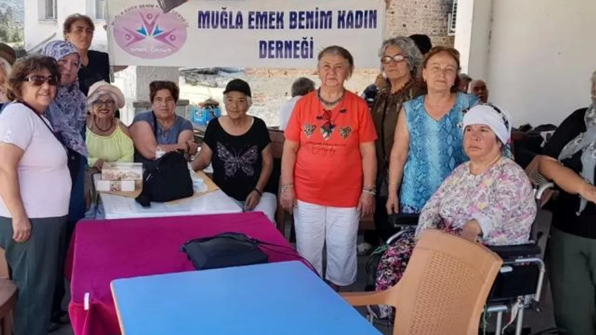Muğlalı kadınlar emekle güçleniyor