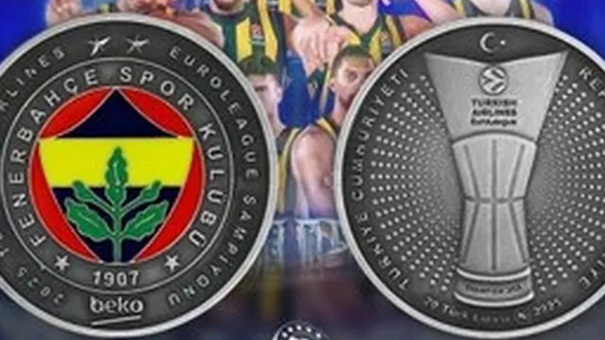 Darphane’den Fenerbahçe şampiyonluk hatıra parası