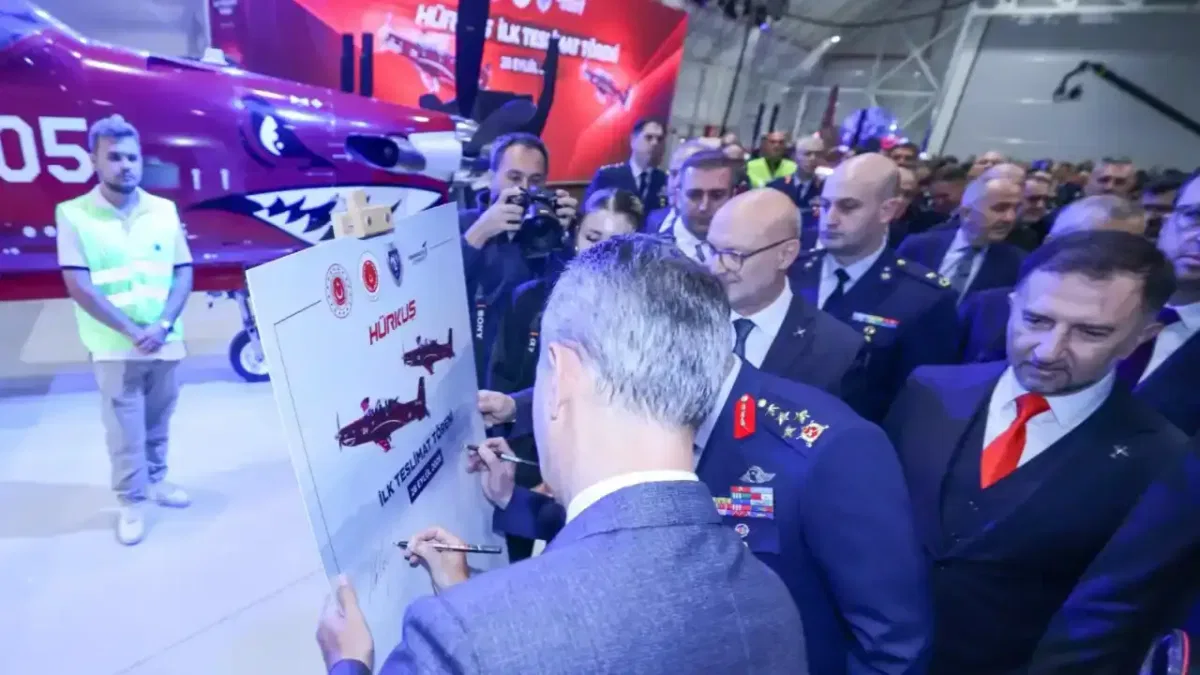 Yeni nesil HÜRKUŞ Hava Kuvvetleri envanterine girdi