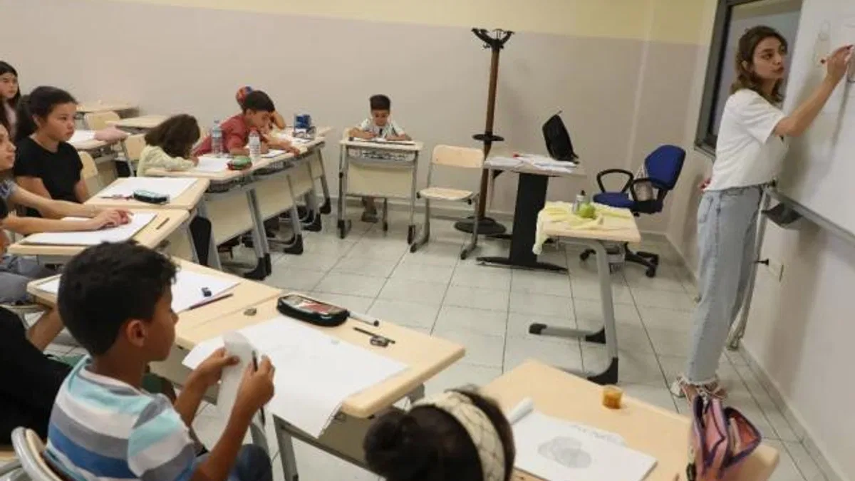 Kayseri Melikgazi’de çocuk ve gençler dolu dolu yaz geçiriyor