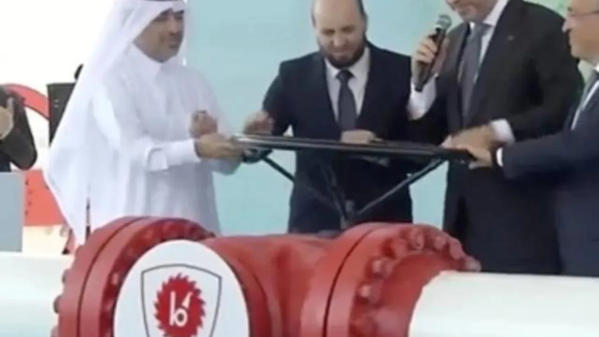 Türkiye’den Suriye’ye ilk doğalgaz akışı başladı