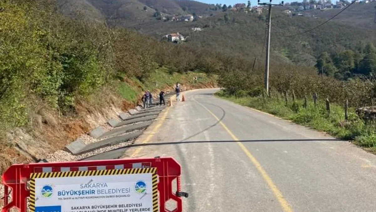 Sakarya’dan 9 mahalleye 13 kilometre ‘V Kanal’