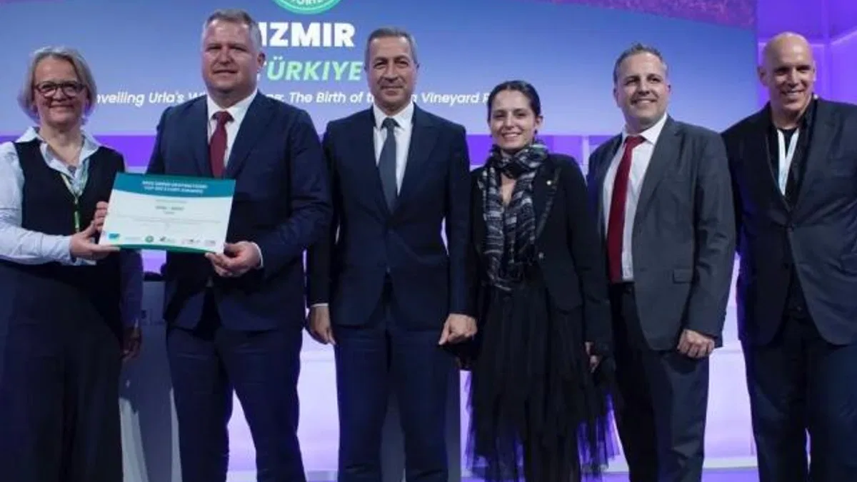 İzmir Urla Bağ Yolu’na ‘Halkın Seçimi’ ödülü
