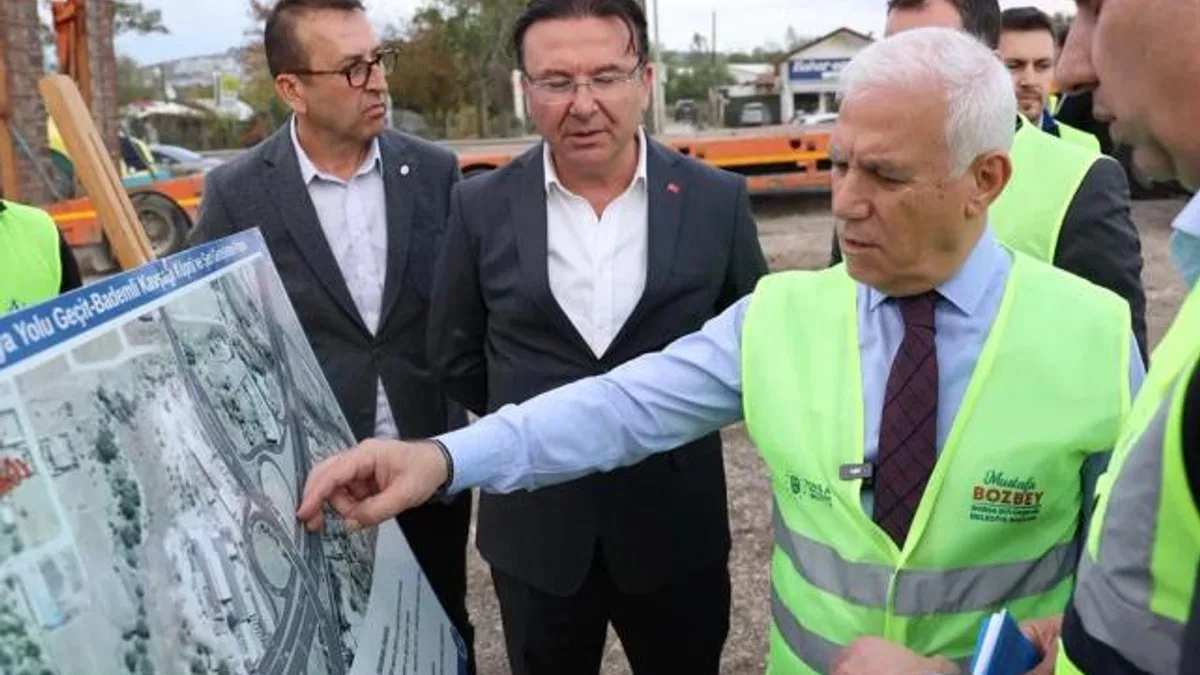 Mudanya Yolu’nda trafiği rahatlatacak köprü projesi hızla ilerliyor