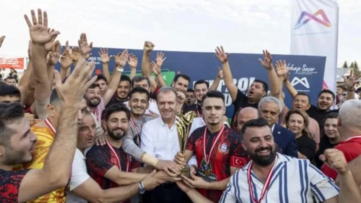 Mersin’de zafer kupası finali coşkuyla tamamlandı