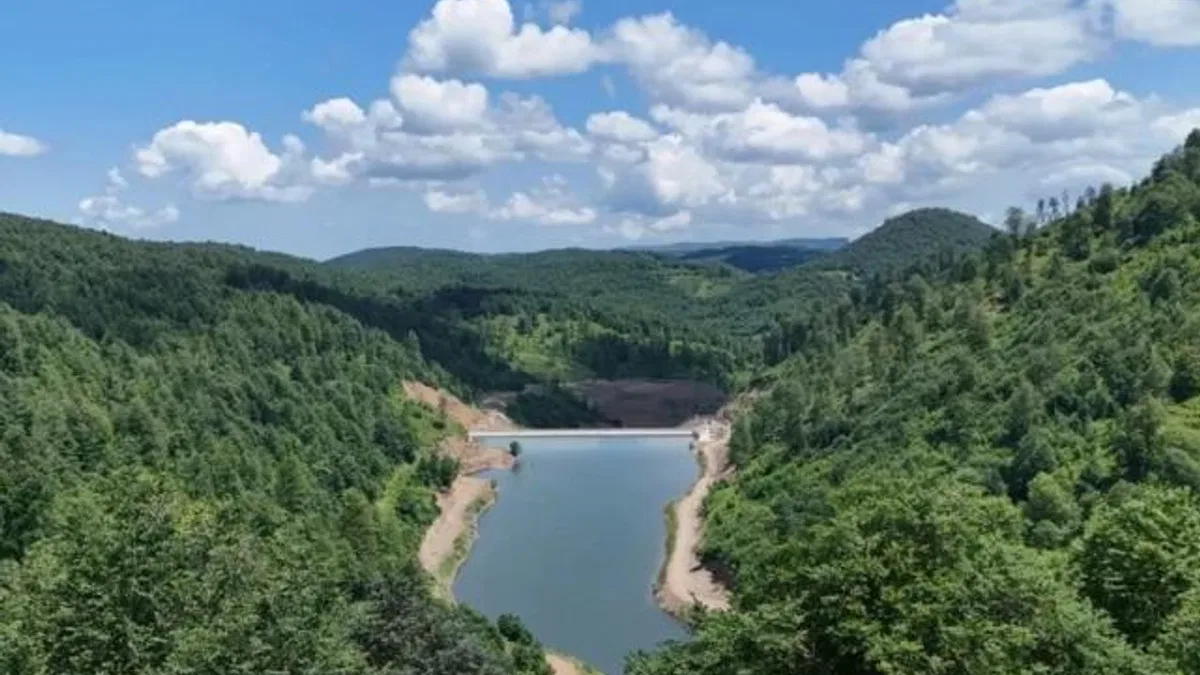 Ordu’da Kumru Barajı tamamlandı