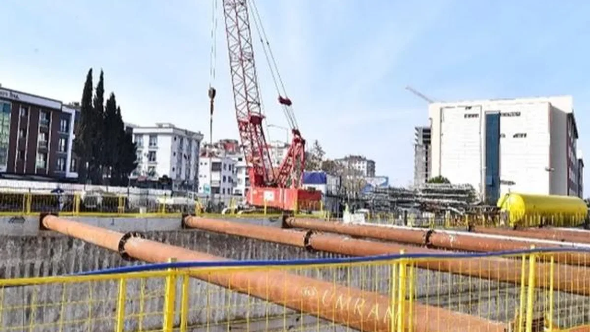 İzmir’de Buca Metrosu’nda tünel kazıları sürüyor