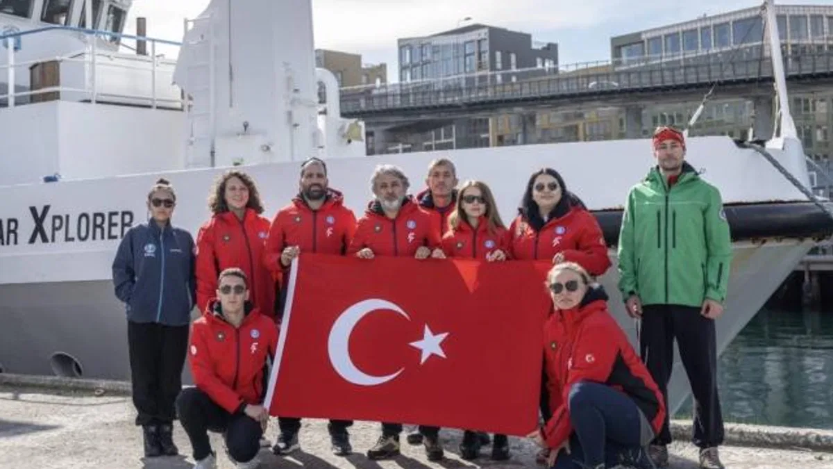 5 Türk Bilim İnsanı Antarktika’da Araştırma Yapıyor