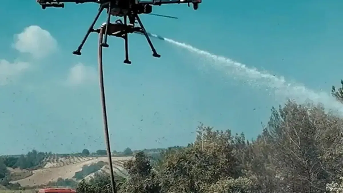 Orman yangınlarına teknolojik destek… Yeni nesil drone ilk kez sahada kullanıldı