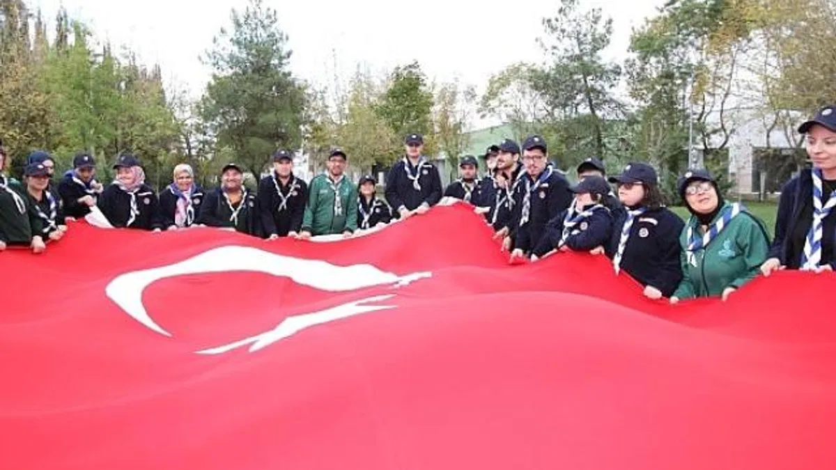 Özel çocukların Cumhuriyet coşkusu