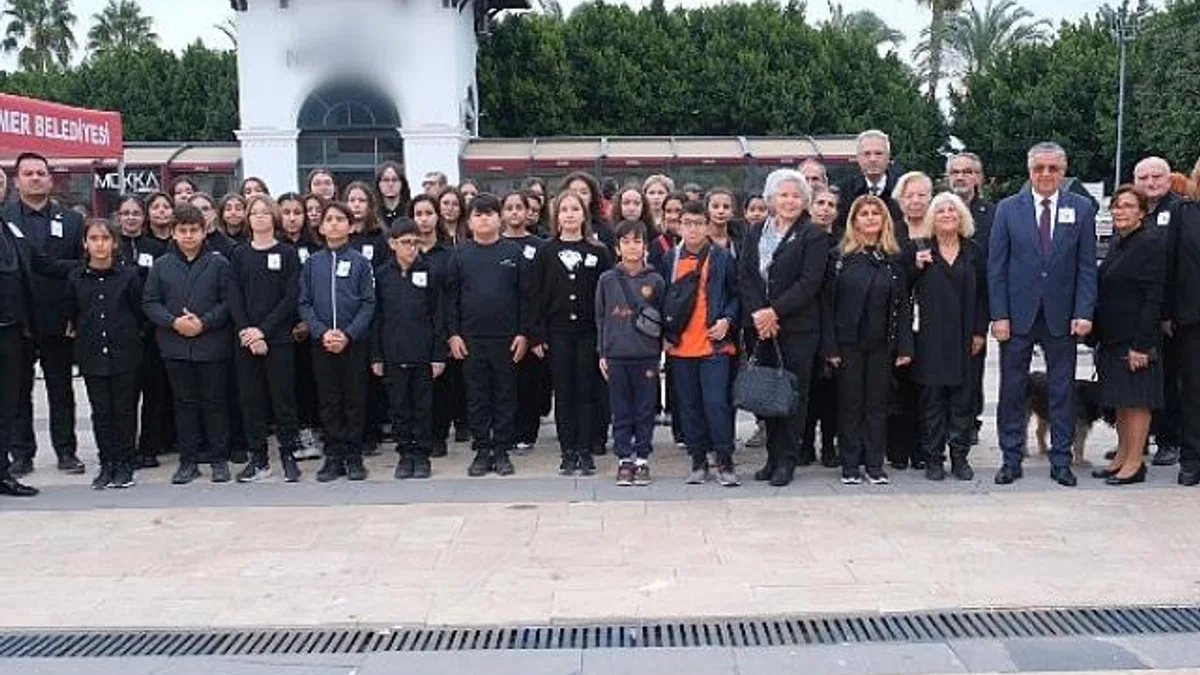 Büyük Önder Mustafa Kemal Atatürk Kemer’de anıldı