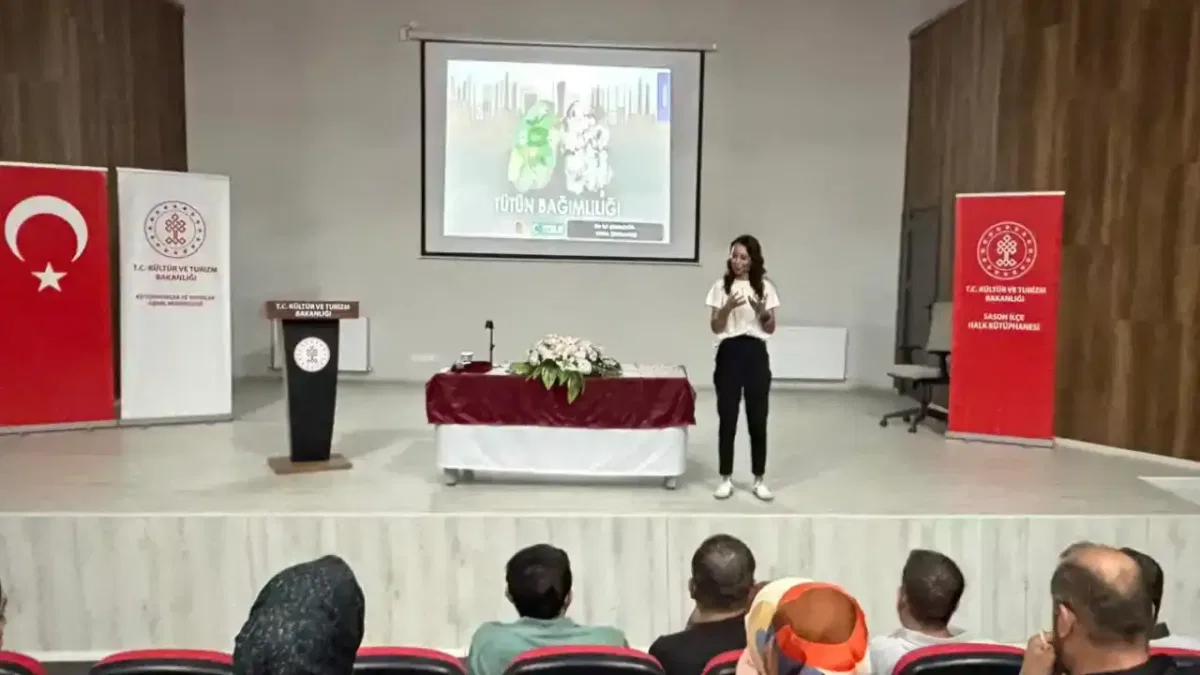 Batman Sason’da spor personeline bağımlılık eğitimi verildi