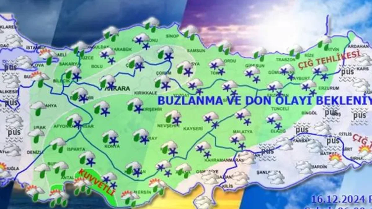 Yeni haftanın ilk gününde yurtta hava nasıl olacak?