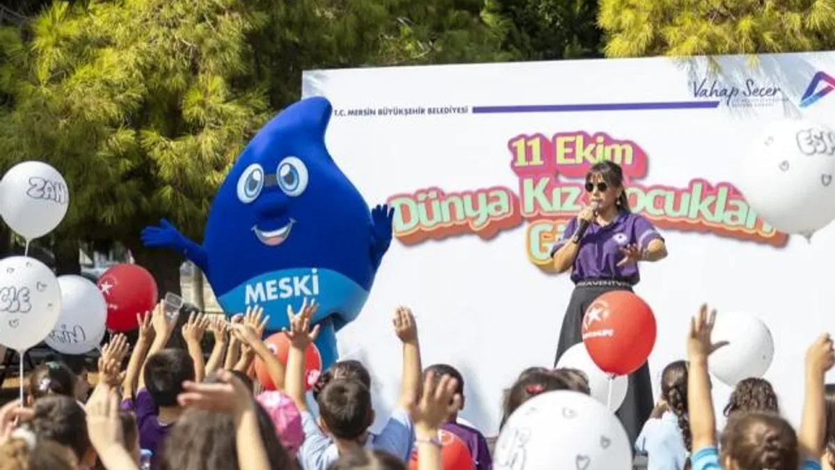 Mersin Büyükşehirden ‘Dünya Kız Çocukları Günü’ kutlaması