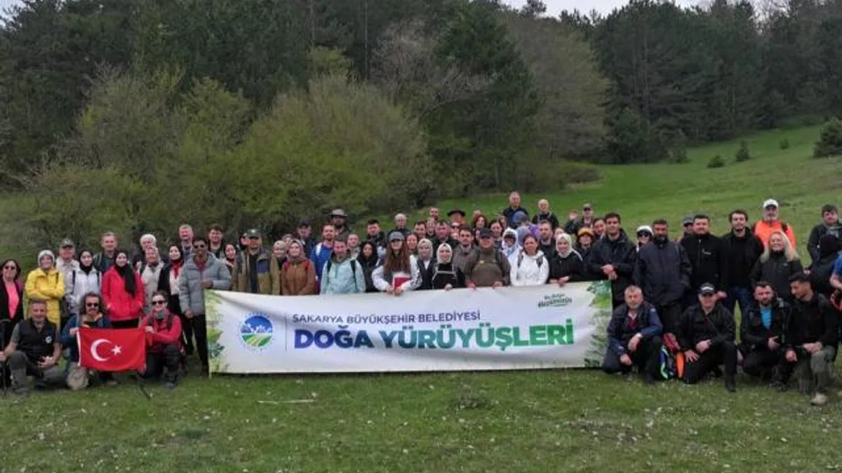 Sakarya’nın doğasın keşif Kıranyurt’ta başladı