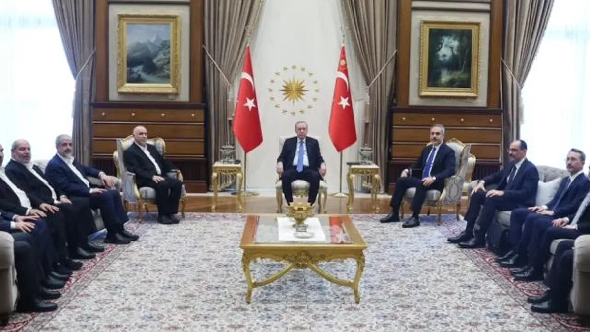 Hamas heyeti Külliye’de