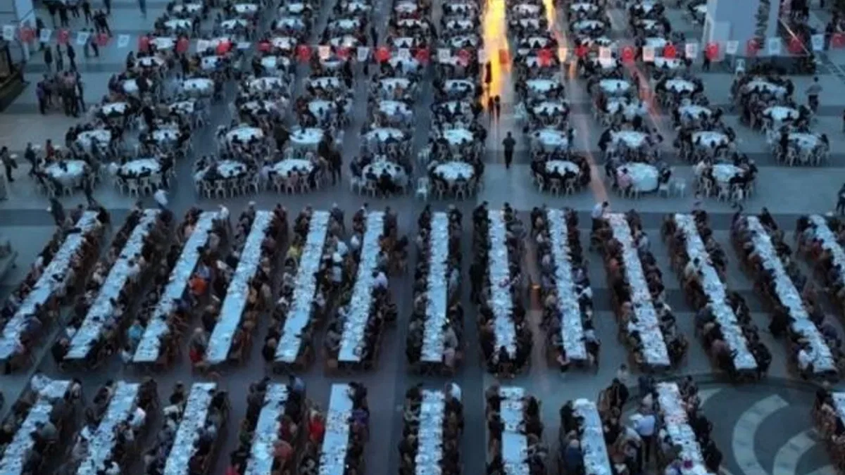 Manisa’da iftar sofraları 100 bin kişiye ulaşacak