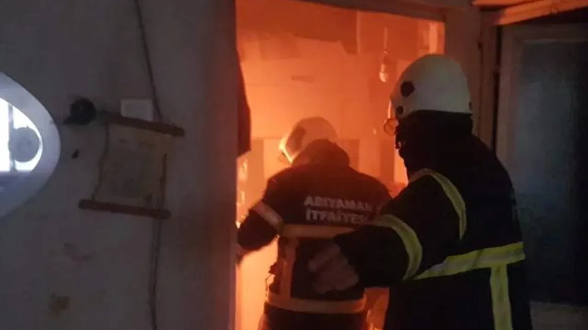 Adıyaman’da evde tüp patladı! 1 yaralı